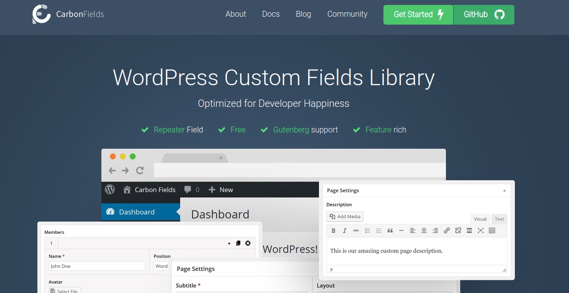 WordPress Custom Fields Plugins