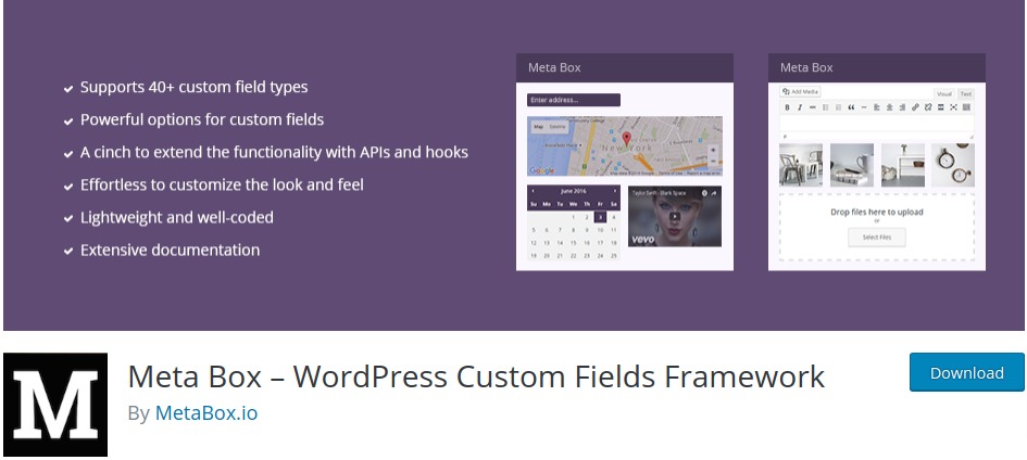 WordPress Custom Fields Plugins